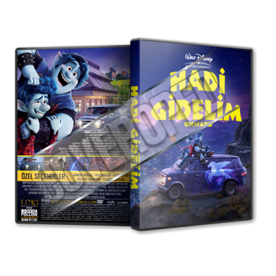 Hadi Gidelim - Onward - 2020 Türkçe Dvd Cover Tasarımı
